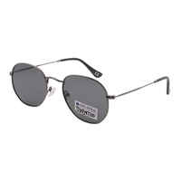 Custom Men Fashion UV400 Polarized Round Metal Sunglasses