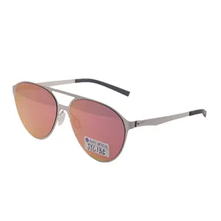 Women Double Bridge Polorized Lightweight Metal Sunglasses
