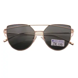 New Popular Protection Double Bridge Cat Eye Sunglasses