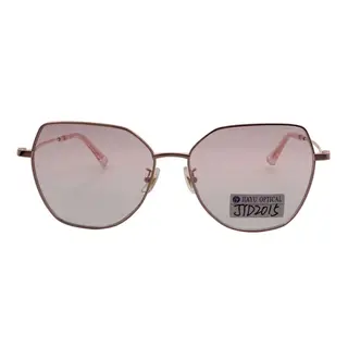 OEM Fashion Women Pink Metal Sunglasses Frames Anti Scratch