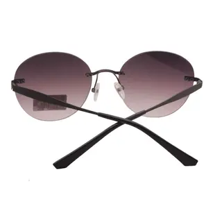 Round Frameless UV400 Polarized Women Metal Sunglasses