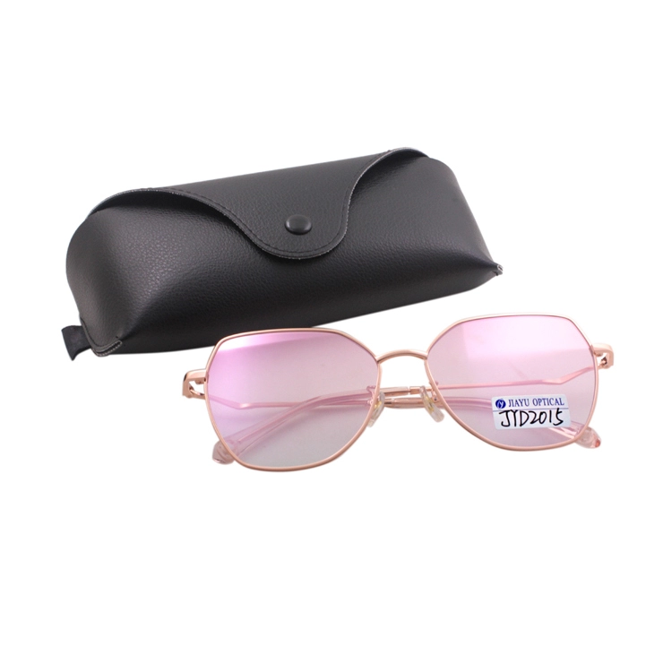  Women Pink Metal Sunglasses Frames 