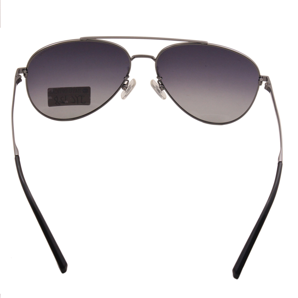 Retro Special Shape Protection Double Bridge Sunglasses