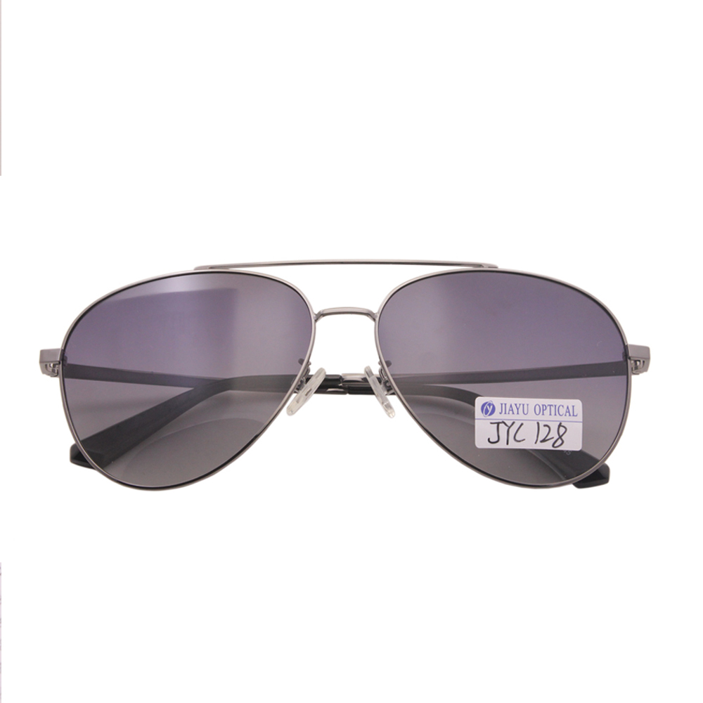 Retro Special Shape Protection Double Bridge Sunglasses