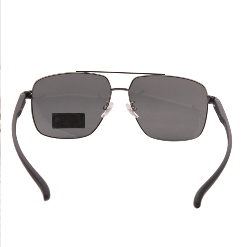 Square Frame Protection Double Bridge UV400 Sunglasses
