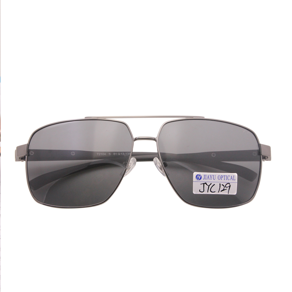 Square Frame Protection Double Bridge UV400 Sunglasses