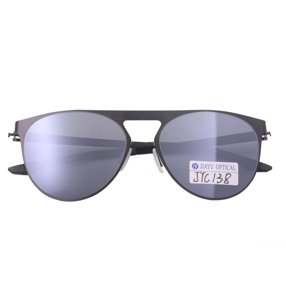 Thin Stainless Steel Without Soldering Metal Sunglasses