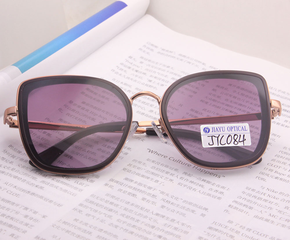 UV400 Polarized Metal Woman Sunglasses