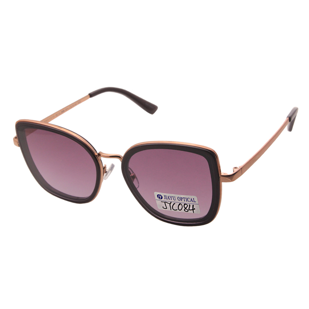 Vintage Cheap Custom Fashion UV400 Metal Women Sunglasses