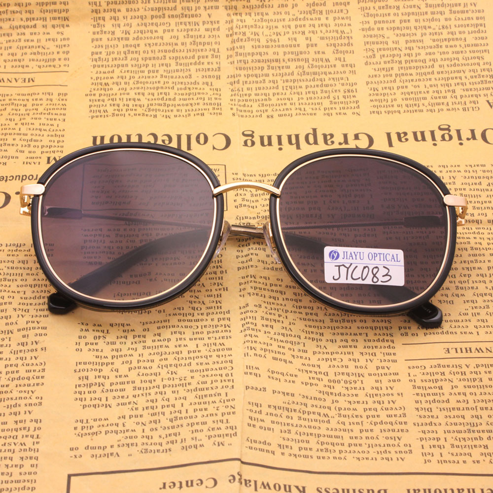 wholesale metal ladies fashion sunglasses with high quality and cheap UV400