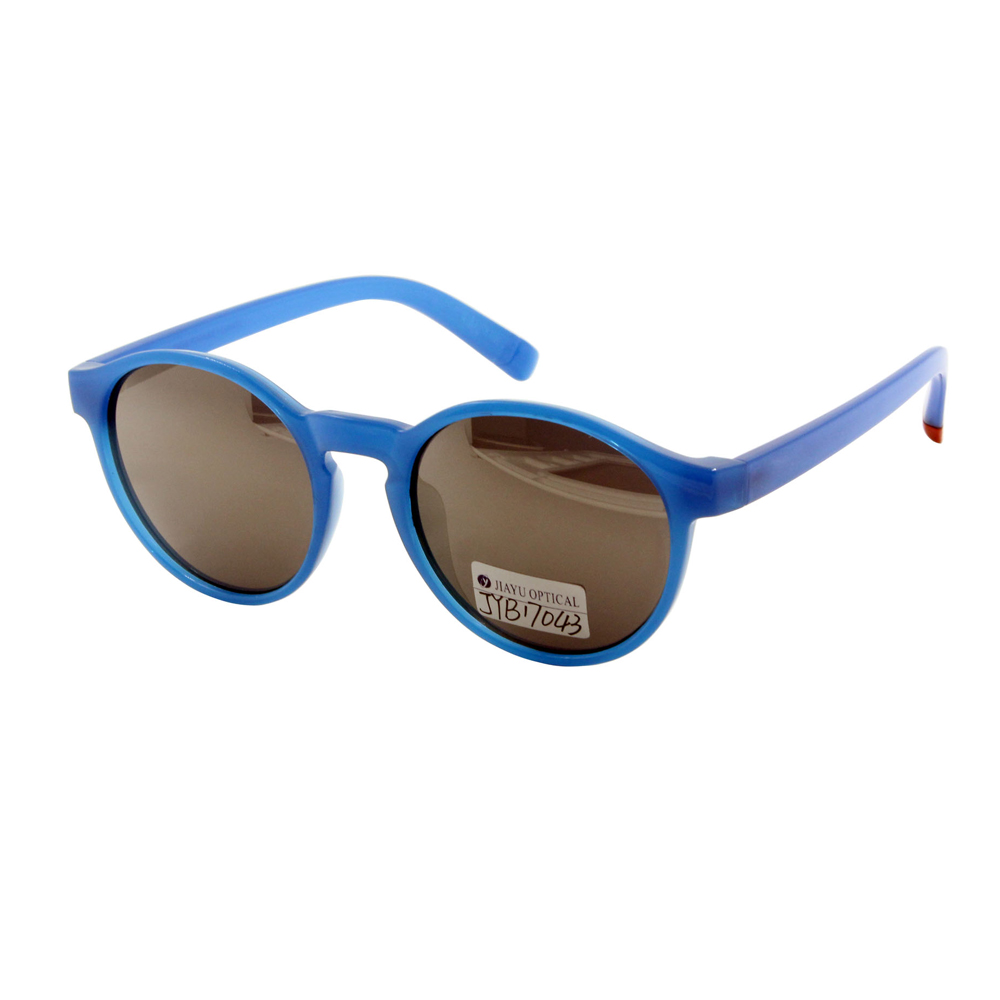2020 New Blue Round Fashion Sunglass  With Your Logo Men Polarized Sunglasses
