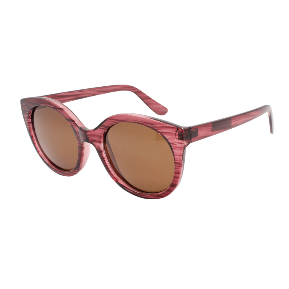 2020 New Designer Fashion Round UV400 Polarized Mirrored Cat Womens Sunglasses
