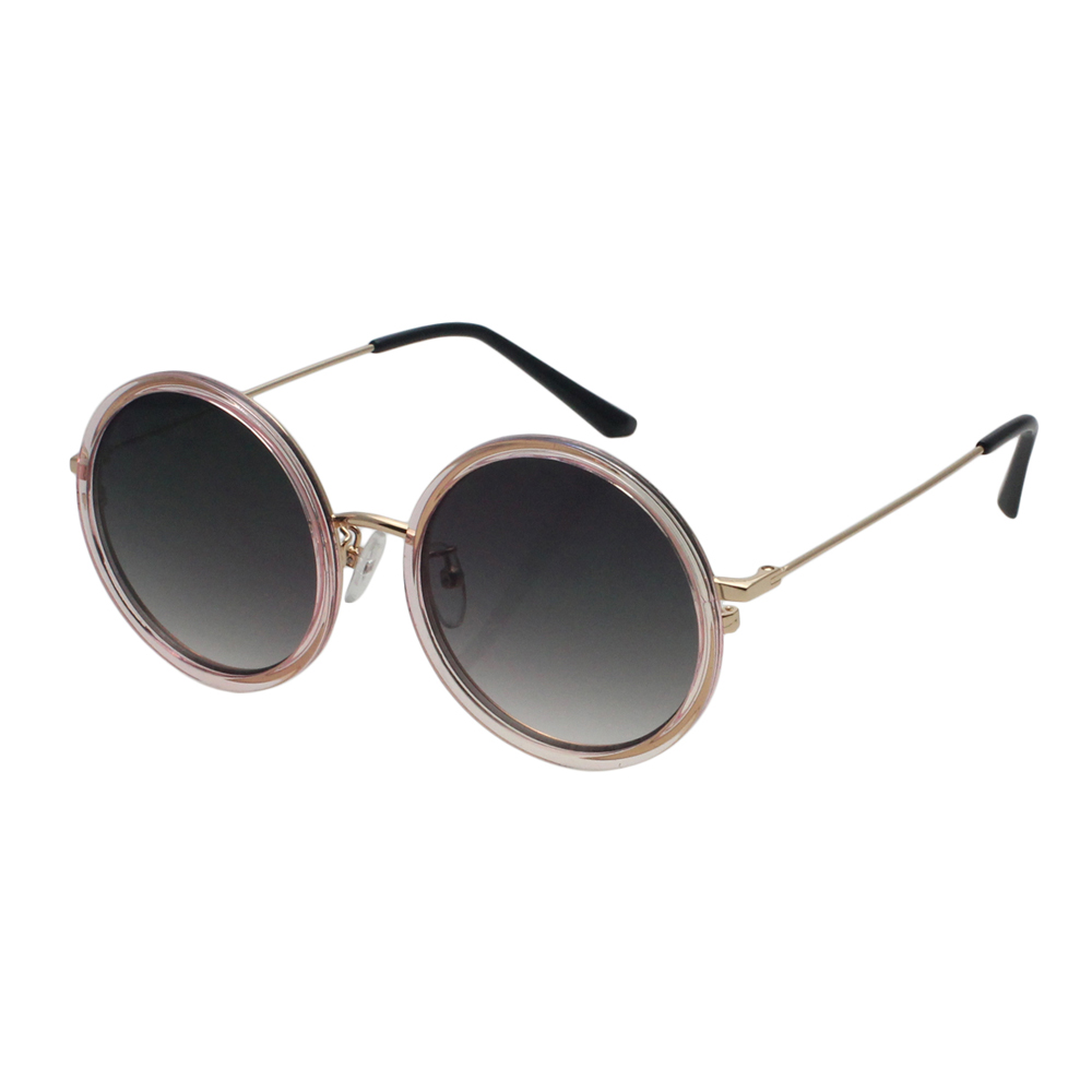 CE UV400 Polarized Lenses Optical Attribute Round Sunglasses For Women