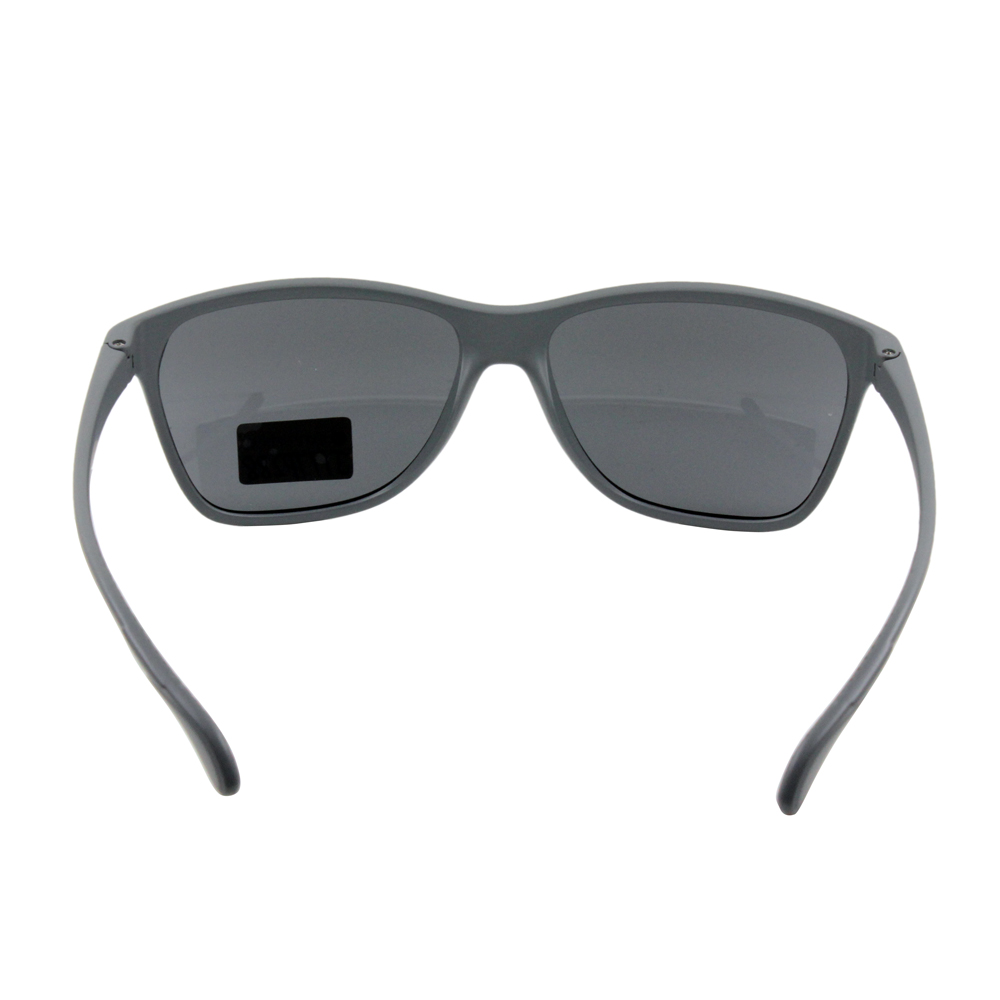 Cat 3 UV400 CE Custom Logo Printed Smoke Lenses Plastic Sunglasses
