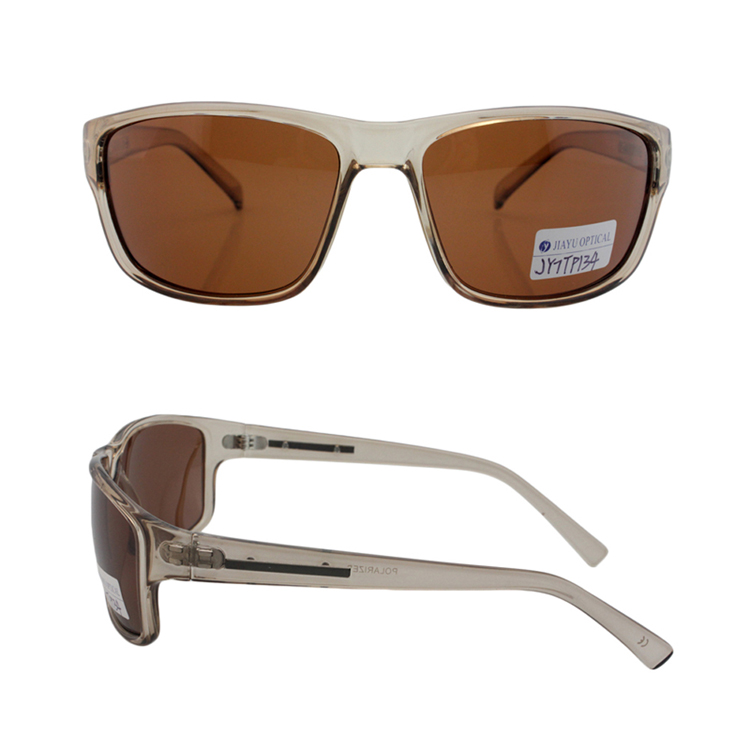 Cat 3 UV400 Custom Printed Fishing Sunglasses With Metal Logo