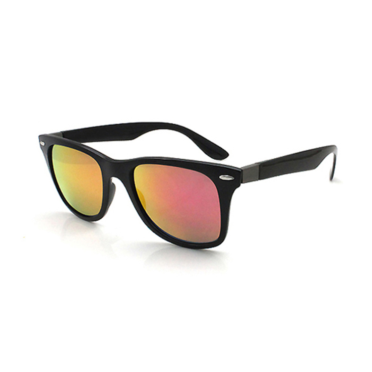 China Sun Glasses Factory Custom Logo Classic Shades Italian Brand Mirror Sunglasses