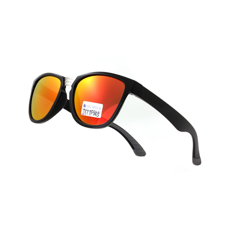 Custom Design Thin Frame Interchangeable Temples Plastic Sunglasses