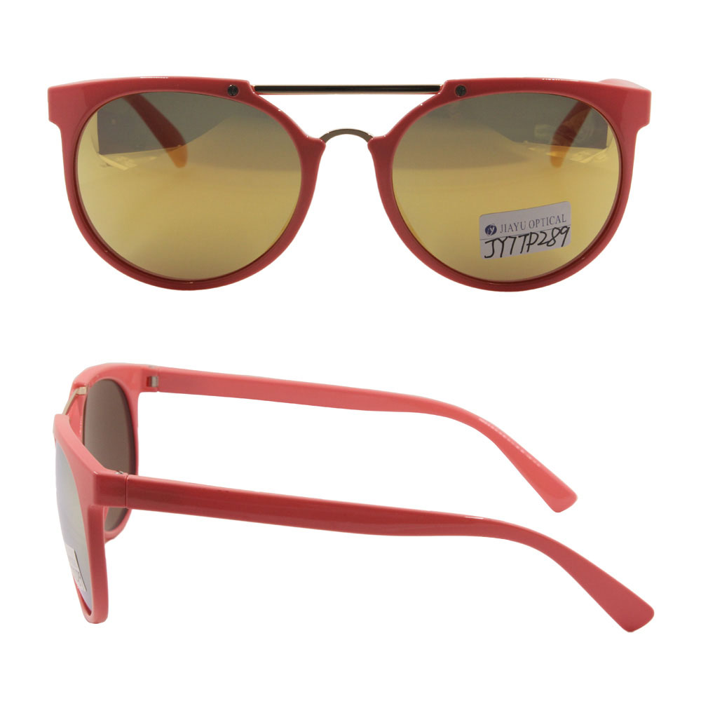Custom Logo Retro Design CE UV400 Fashion Designer Sunglasses Ladies