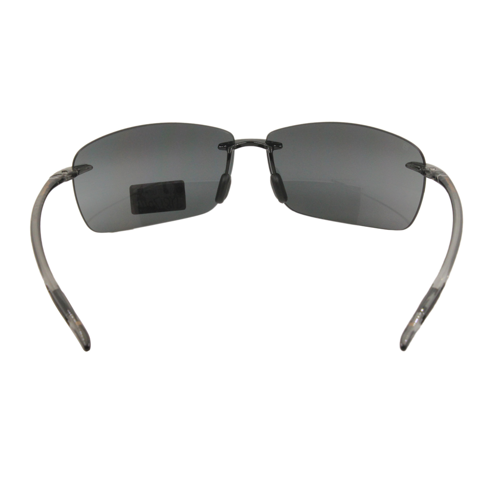 Custom Plastic Outdoor With Logo Rimless Polarized Sunglasses For Men
