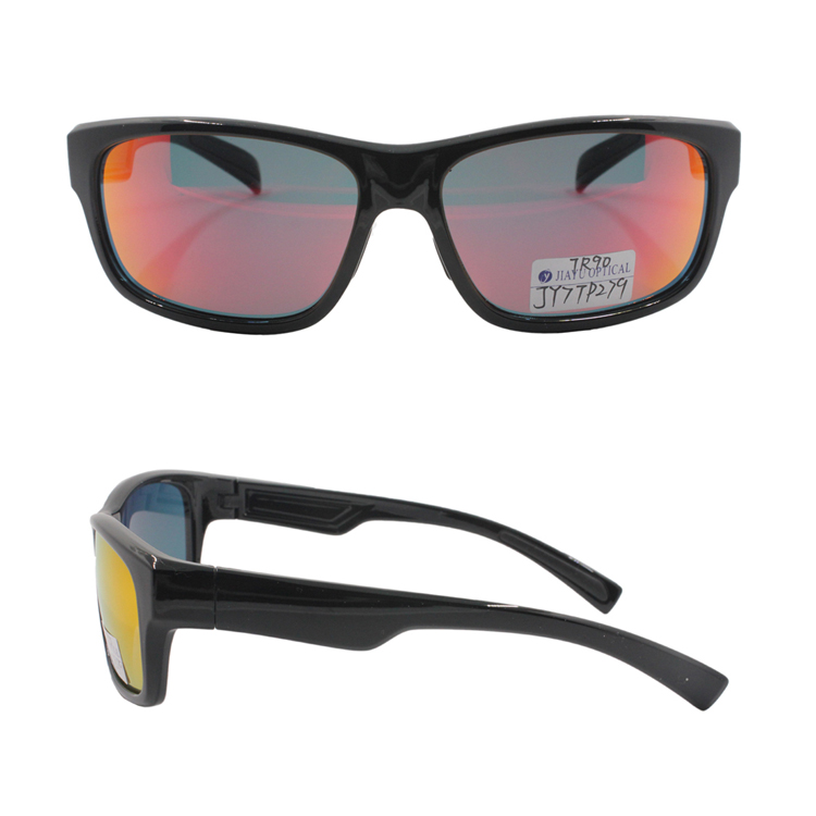 Custom Polarized Tr90 Plastic Sunglasses With Logo,Mirror Lenses