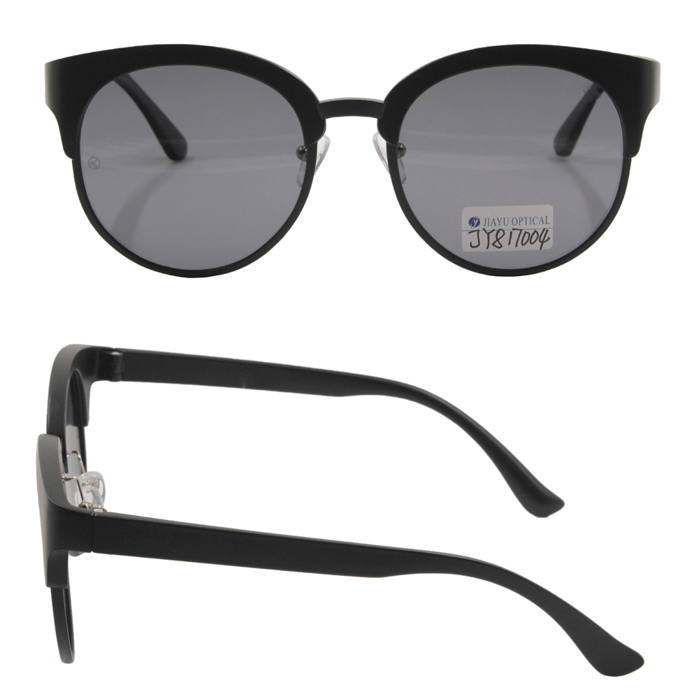 Design UV400 Polarized Sun Shades Custom Logo Plastic Sunglasses for Men