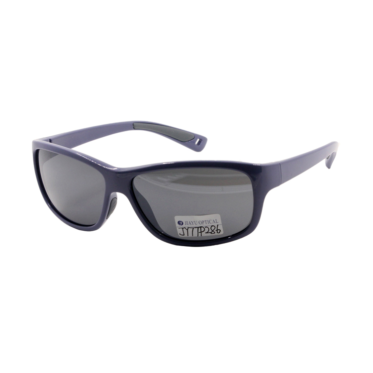 Eco-friendly Plastic Designer Custom Shaped Sunglasses Men With Rubber Nose Pad