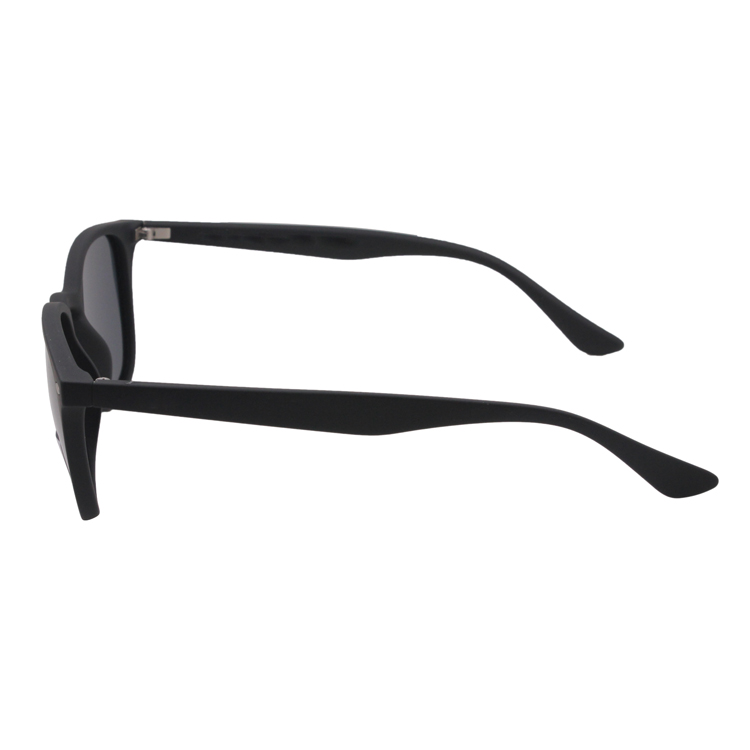 Fashion Hight Quality  UV 400 Polarized Black Men Luxury With Metal Logo Sunglasses