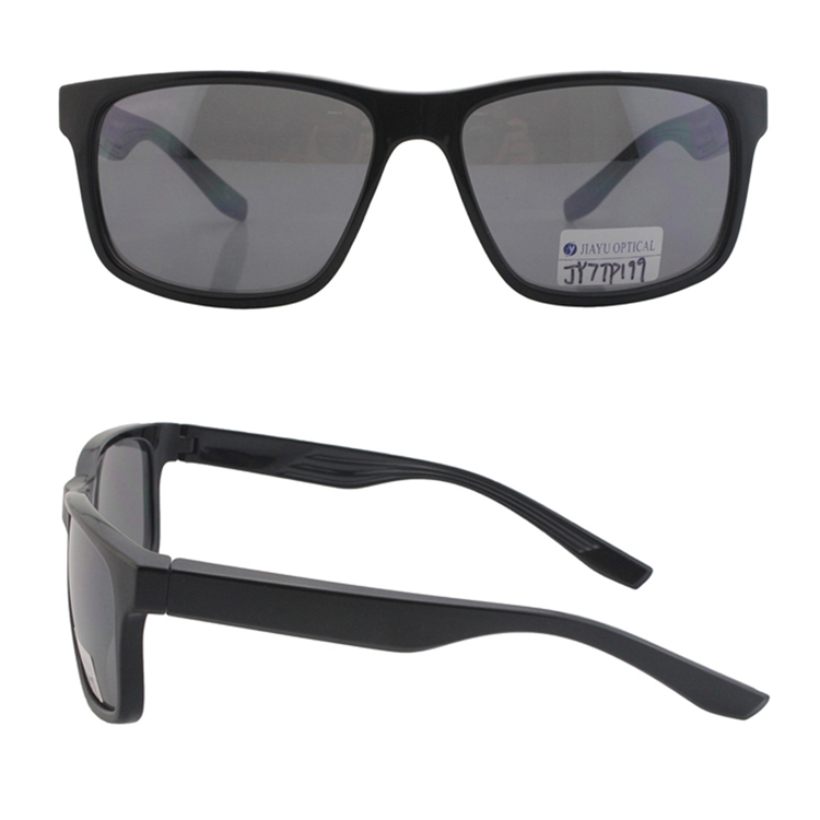 Fashion Hight Quality Custom Polarized Black Sunglasses for Men