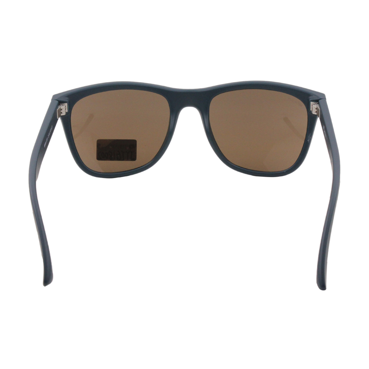 Fashion Manufacturer Famous Korean UV 400 Polarized Plastic Outdoor Black Sunglasses