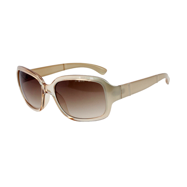 Fashion UV 400 Polarized  Transparent Frame Clear Sunglasses
