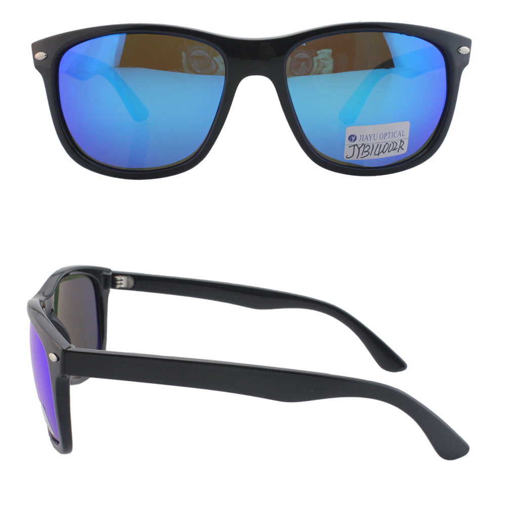 High Quality China Manufacturers Luxury Square Polarized Mirror Sunglasses for Men