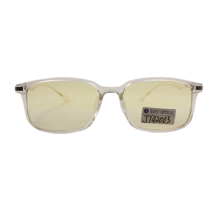 High Quality Custom Retro Fashion Cat.3 Uv400 Transparent Frame Unisex Sunglasses