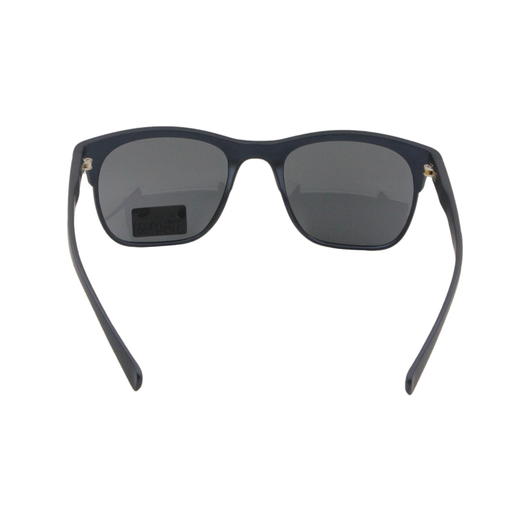 High Quality Fashion Black Wood Alike Plastic Polarized Sunglasses Mens