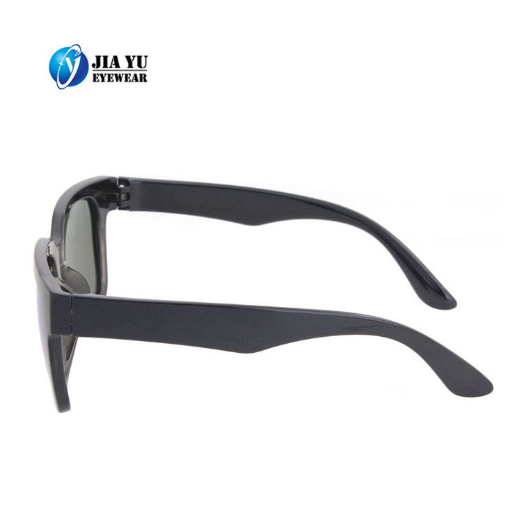 High Quality Fashion Oversize Female UV400 Blue Mirror Sunglasses