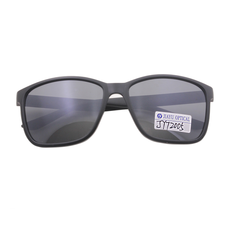 High Quality Oem Fashion Custom Logo UV400 Polarized Black Sunglasses
