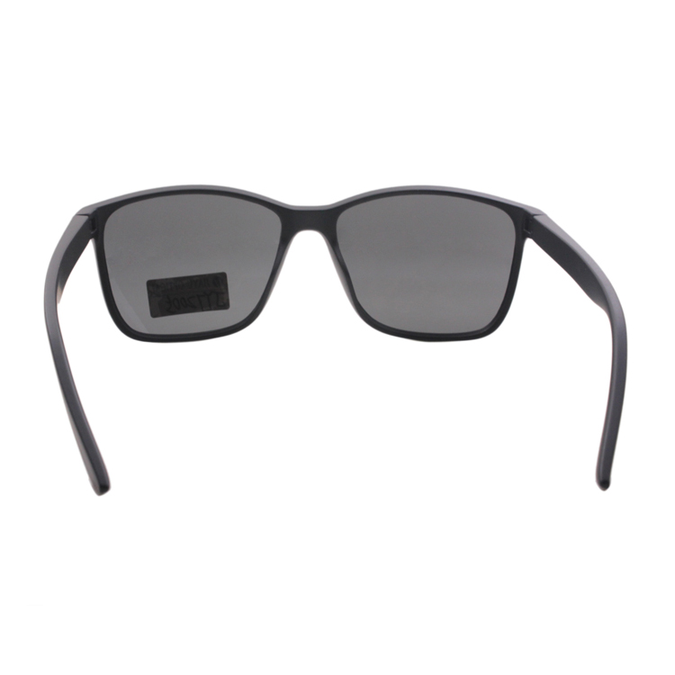 High Quality Oem Fashion Custom Logo UV400 Polarized Black Sunglasses