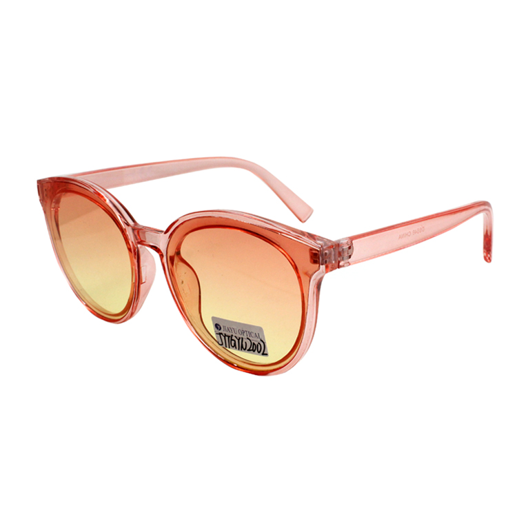 Hight Quality  Plastic Outdoor  UV 400 Polarized Transparent Frame Clear Sunglasses Stylish
