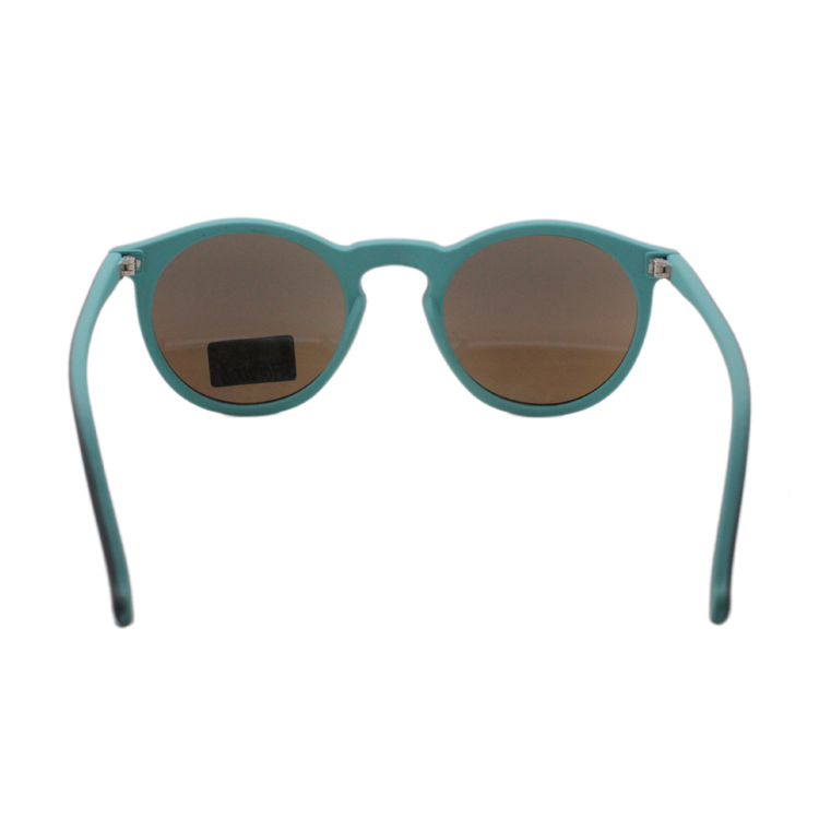 Hot Sale Custom Logo Round Plastic Ce Uv400 Polarized Unisex Sunglasses
