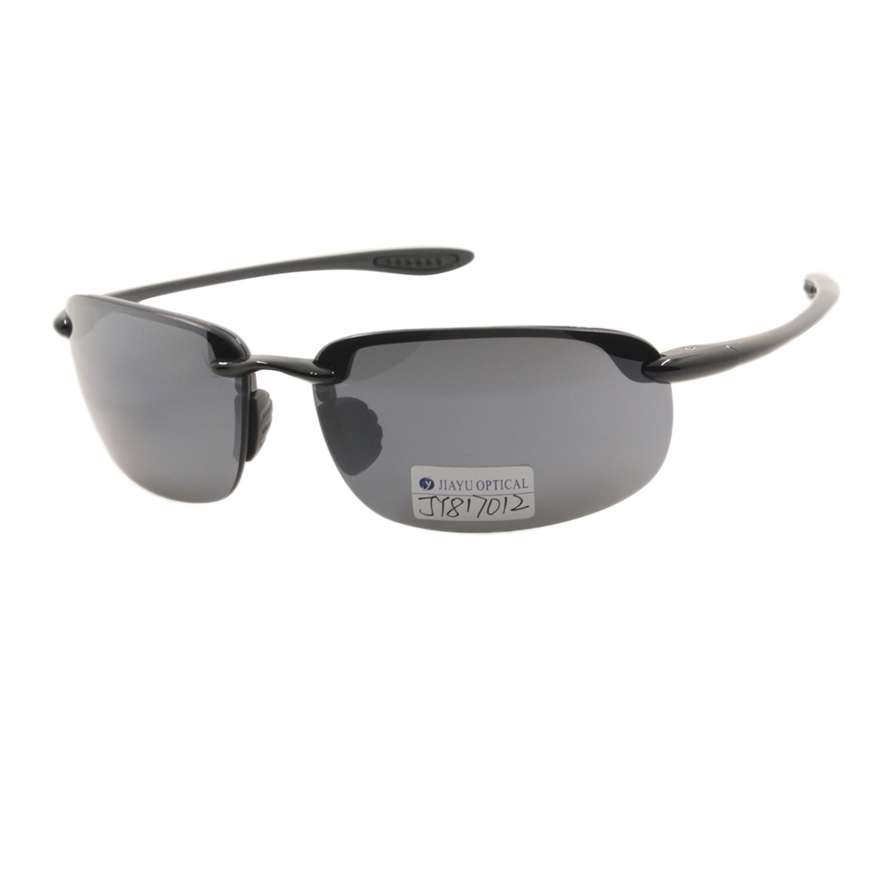 Hot Sale Custom Logo UV400 Fashion Rimless Sunglasses Luxury Men