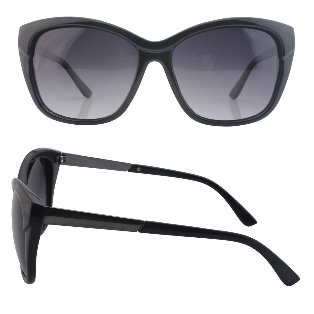 Hot Sale Fashion UV400 Polarized Custom Logo Cat Eye Shades Men Sunglasses