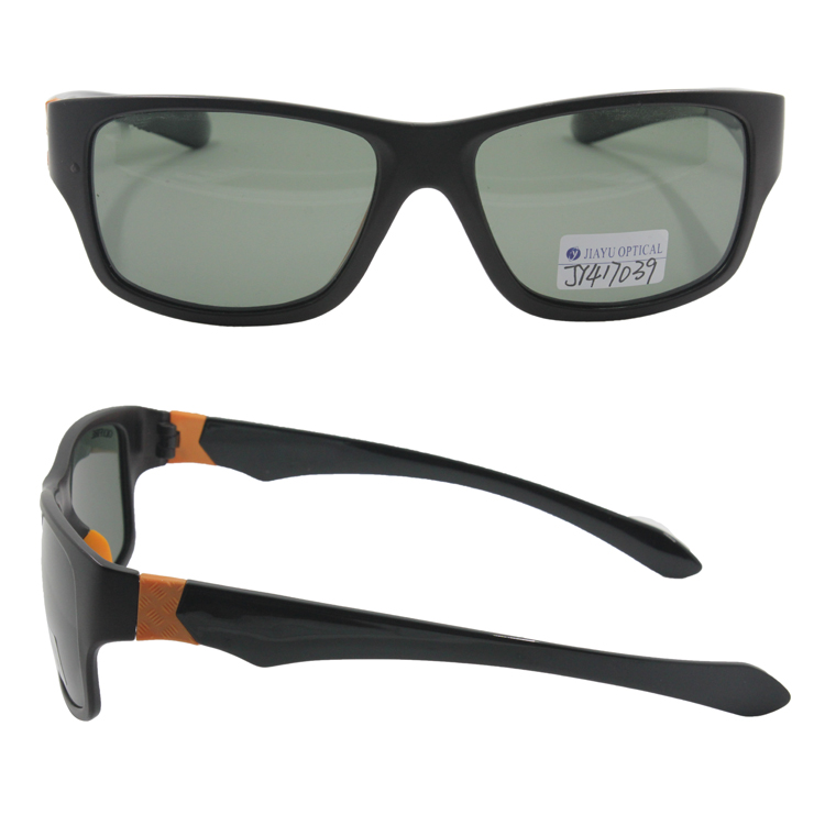 Hot Sale Plastic Square Glasses Frames Custom Logo UV400 Polarized Luxury Men Sunglasses