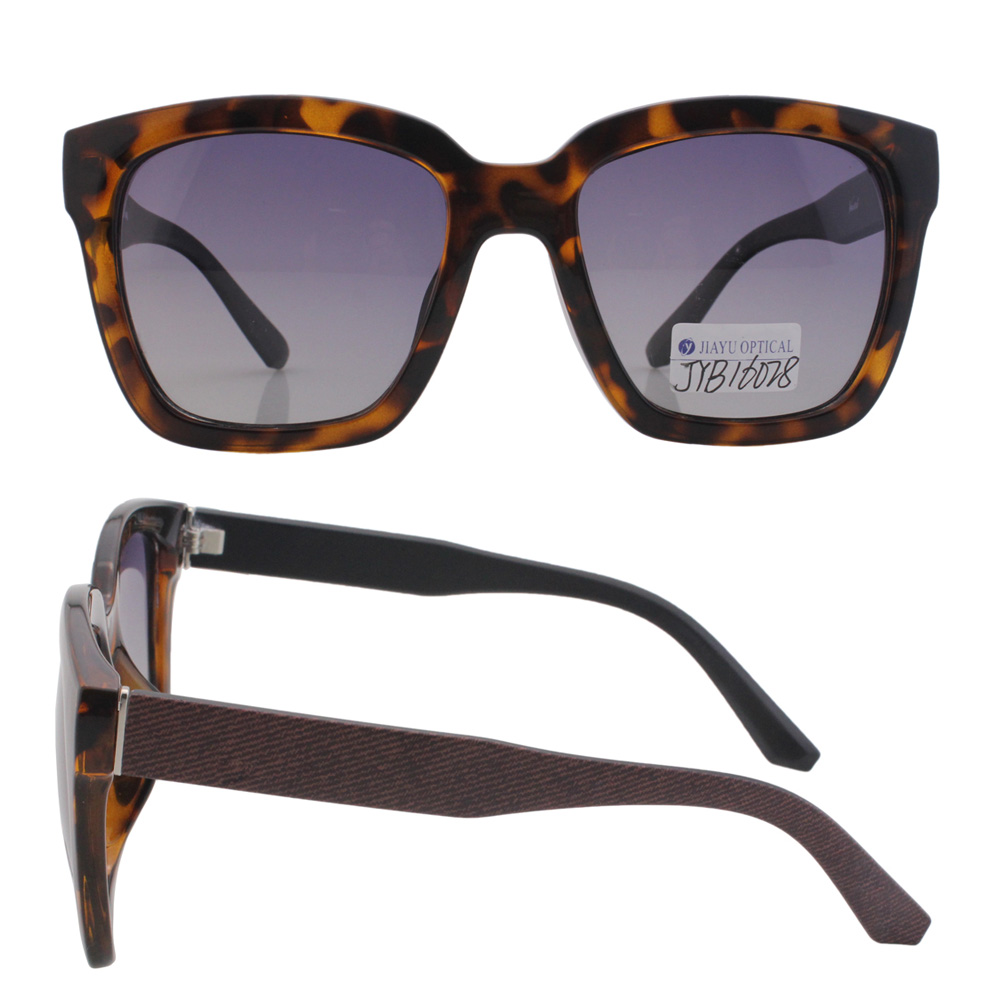 Hot Sale Plastic With Logo Retro Square UV400 Polarized Sunglasses