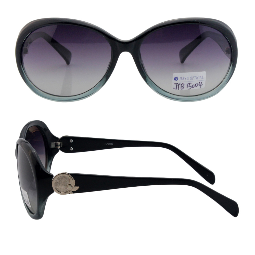 New Arrival Custom Brand  Fashion Women Anti Scratch Oversized Cat Eye Sunglasses