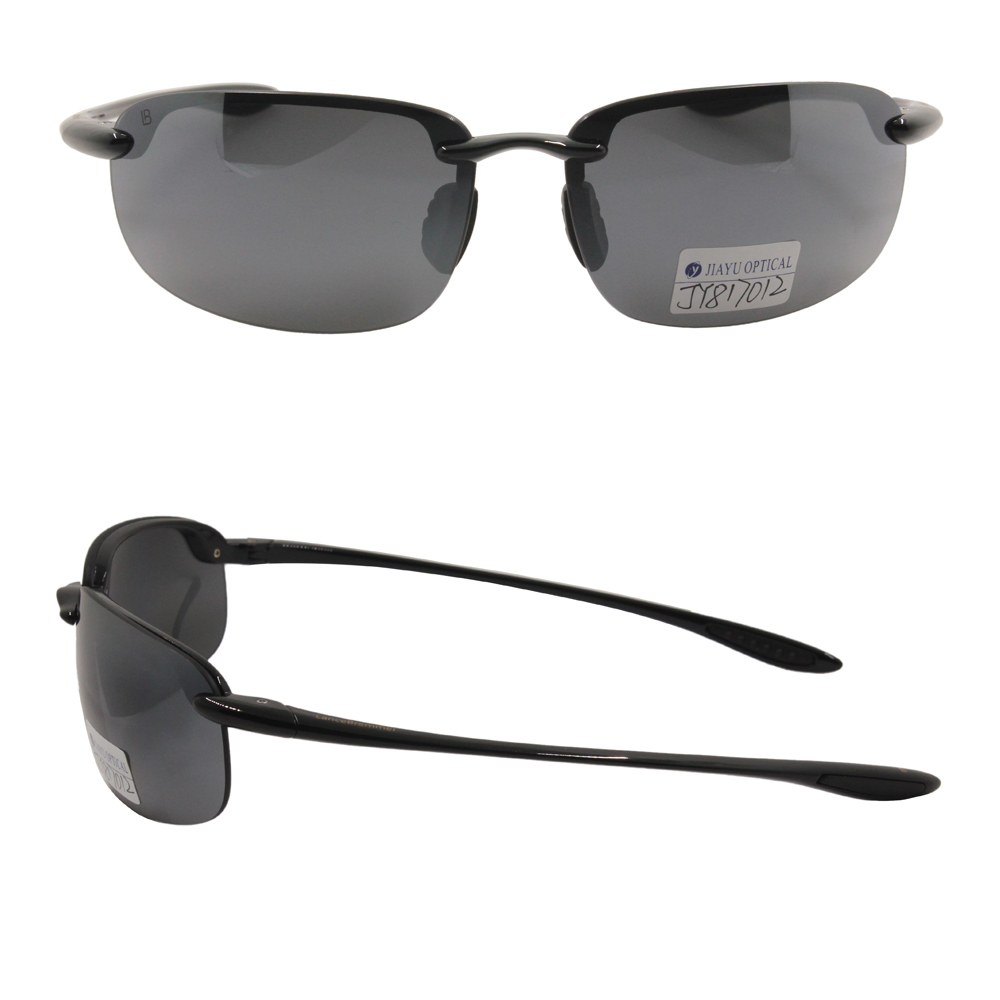 New Design Rimless Frame Plastic Light Weight  Frameless Sunglasses