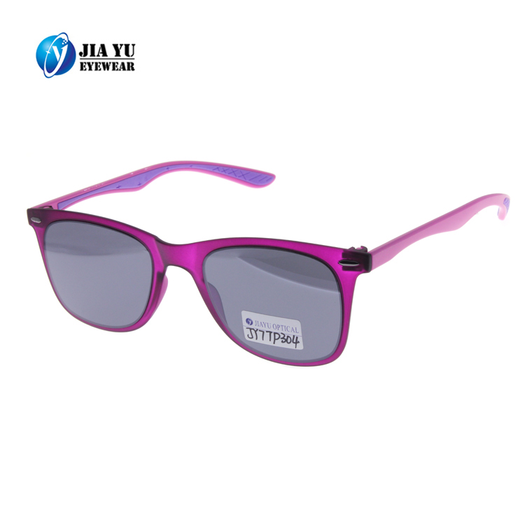 New Design Thin Plastic Interchangeable Arm Sunglasses