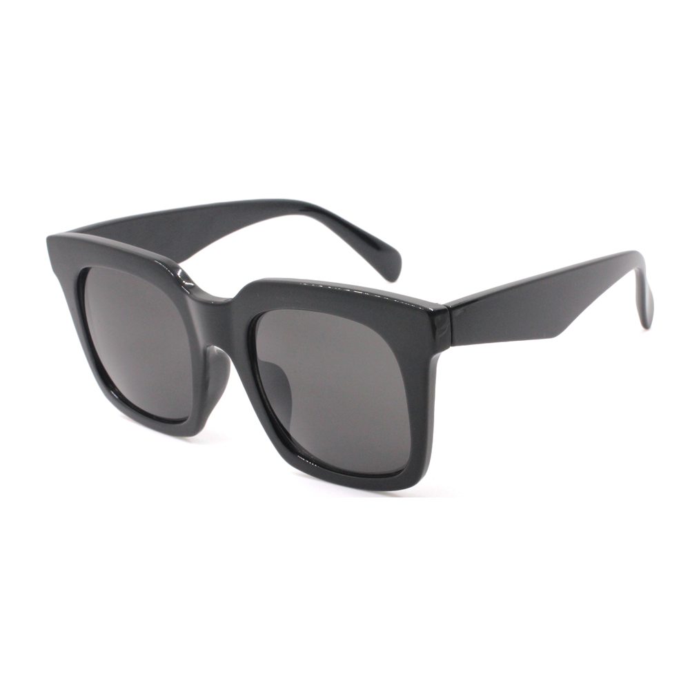 New Fashion Custom Branded Big Frame Black With UV400 for Men Sunglasses