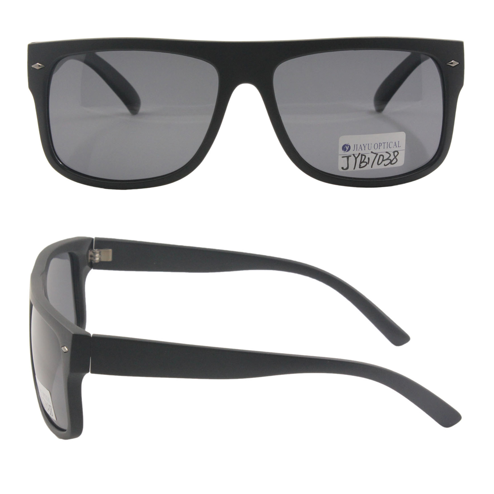 New Fashion Hight Quality Stylish Square Luxury Unisex Black Sunglasses