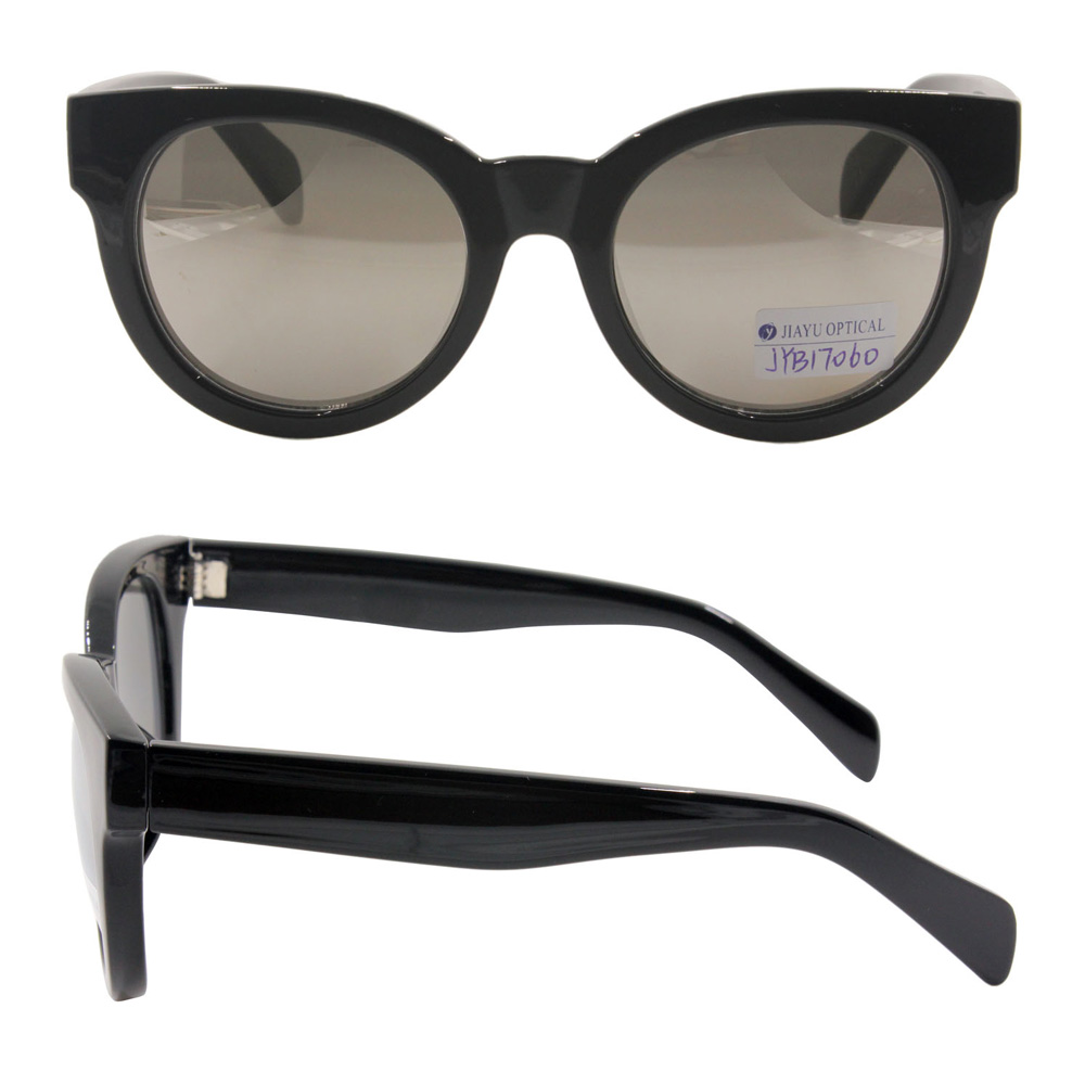New Style Plastic Oversized Anti Scratch Polarized Outdoor Unisex Cat Eye Sunglasses