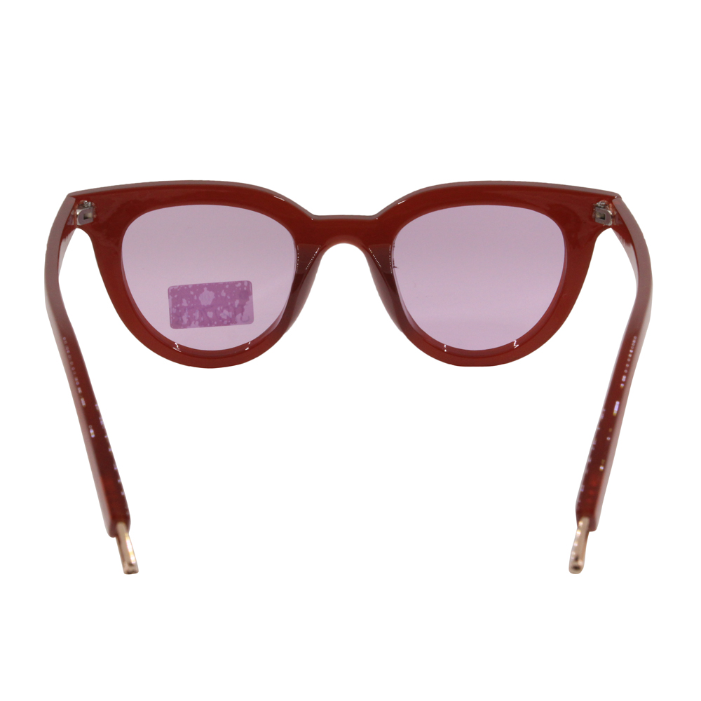 New Style Popular Fashion Mirrored Transparent  UV400 Polarized Sunglasses for Women