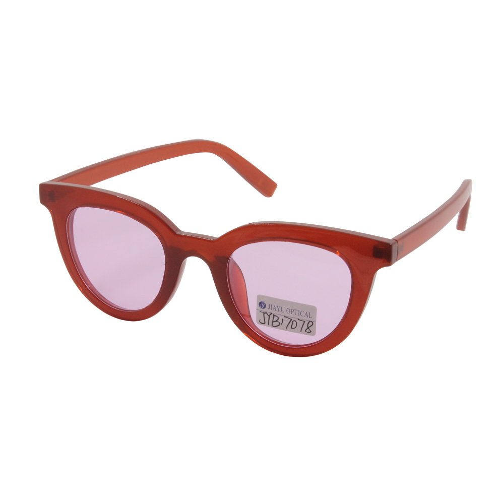 New Style Popular Fashion Mirrored Transparent  UV400 Polarized Sunglasses for Women